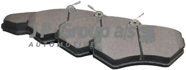 JP GROUP 1163604910 Комплект тормозных колодок