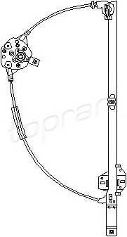 TOPRAN 111 718 Подъемное устройство для о