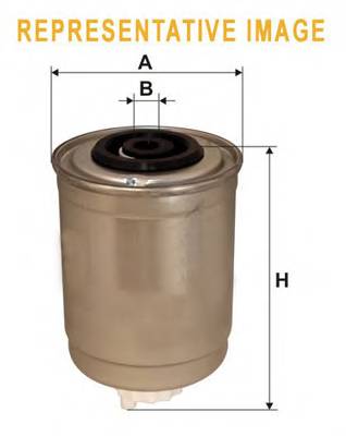 WIX FILTERS WF8053 Паливний фільтр WIX FILTERS WF8053 Паливний фільтр