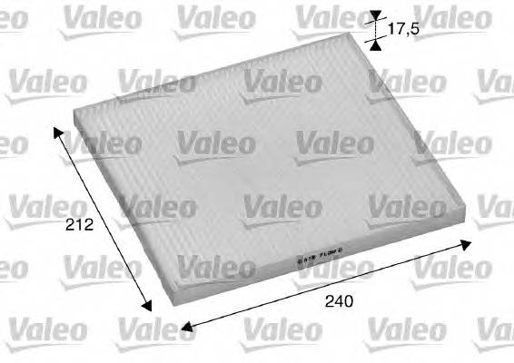 VALEO 698895 Фильтр, воздух во внутренно... VALEO 698895 Фильтр, воздух во внутренно...