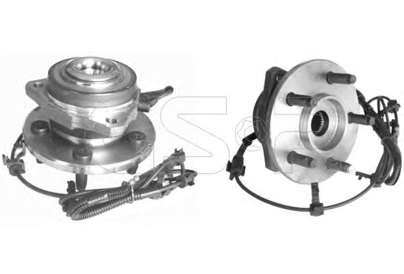 GSP 9327028 Комплект подшипника ступиц