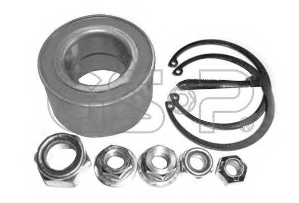 GSP GK1358 Комплект подшипника ступиц