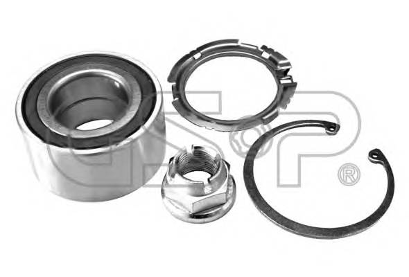 GSP GK3637 Комплект подшипника ступиц