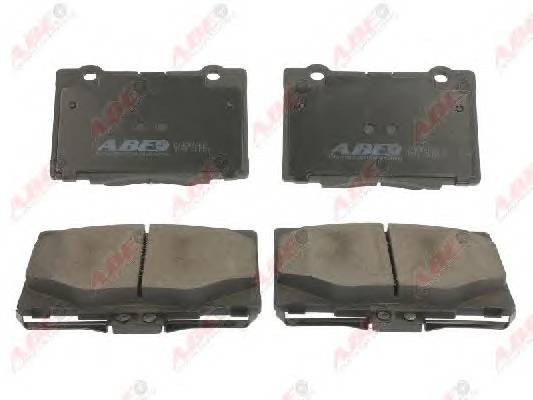 ABE C14054ABE Комплект тормозных колодок