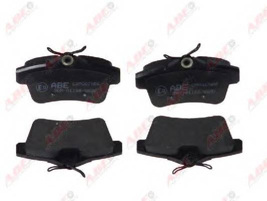 ABE C2P007ABE Комплект тормозных колодок