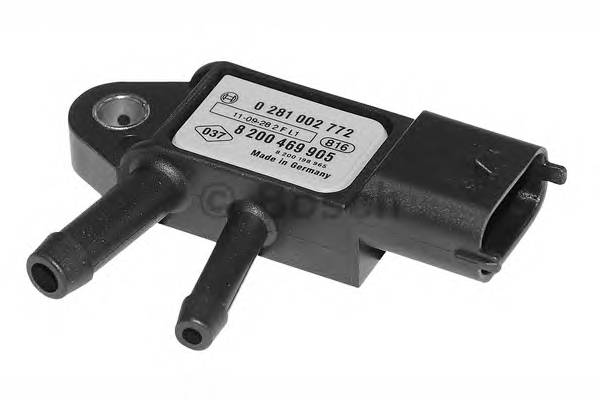 BOSCH 0 281 002 772 Датчик, давление выхлопных ... BOSCH 0 281 002 772 Датчик, давление выхлопных ...
