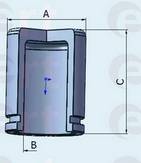 ERT 150787-C Поршень, корпус скоби гальм...