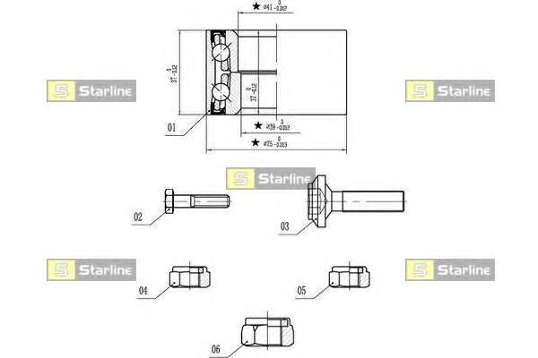 STARLINE LO01355  STARLINE LO01355