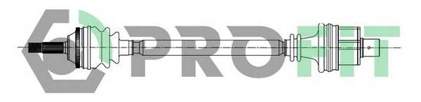 PROFIT 2730-0116 Напіввісь PROFIT 2730-0116 Напіввісь