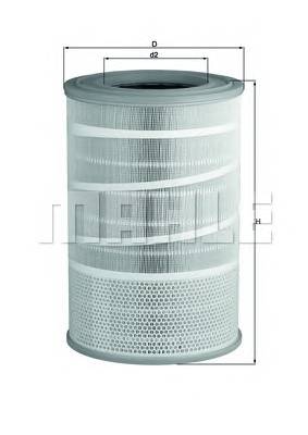 KNECHT LX 2068 Воздушный фильтр