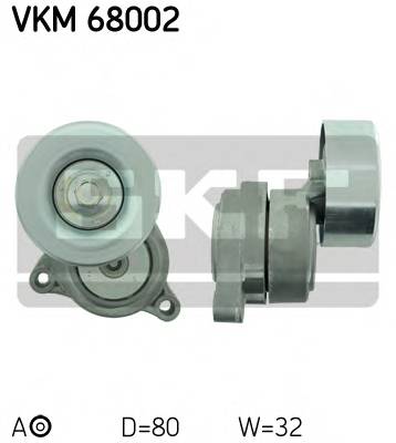 SKF VKM 68002 Натяжной ролик, поликлинов