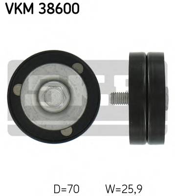 SKF VKM 38600 Паразитный / ведущий ролик, 
