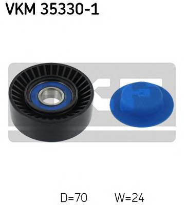 SKF VKM353301 Ролик натяж. ремень micro-V