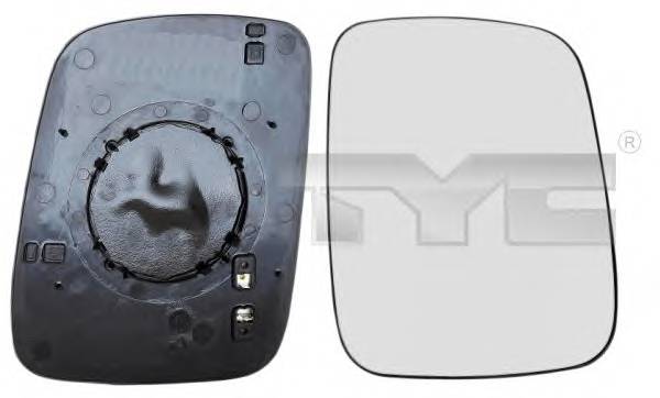 TYC 337-0087-1 Зеркальное стекло, наружно