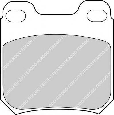FERODO FDB525 Комплект тормозных колодок
