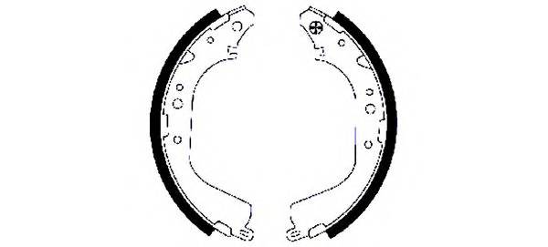 HELLA 8DB 355 002-131 Комплект тормозных колодок HELLA 8DB 355 002-131 Комплект тормозных колодок