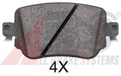 A.B.S. 35001 Комплект тормозных колодок