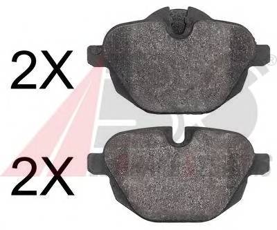 A.B.S. 37731 Комплект тормозных колодок