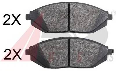 A.B.S. 37842 Комплект тормозных колодок... A.B.S. 37842 Комплект тормозных колодок...