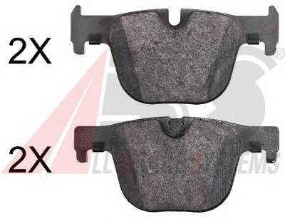 A.B.S. 37925 Комплект тормозных колодок