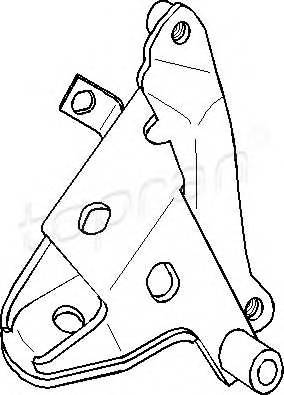 TOPRAN 103 016 Шарнирный кронштейн, подве