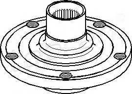 TOPRAN 108952 PIASTA KOLA  VW/AUDI