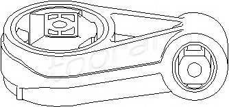 TOPRAN 301 803 Подвеска, ступенчатая коро