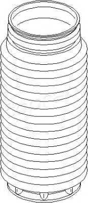 TOPRAN 302 210 Защитный колпак / пыльник, а