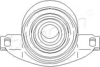 TOPRAN 401 305 Подвеска, карданный вал