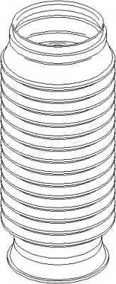 TOPRAN 207 917 Защитный колпак / пыльник, а...