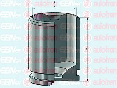 AUTOFREN SEINSA D025541 TOCZEK HAM. FORD T. GALAXY/S-MAX 1,6-2,2 TDCI 06-