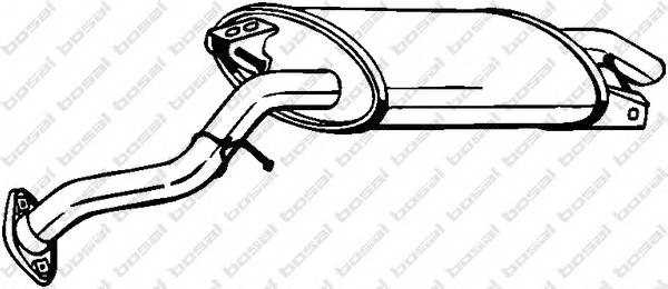 BOSAL 228-081 Глушитель выхлопных газов ... BOSAL 228-081 Глушитель выхлопных газов ...