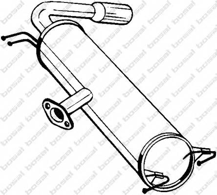 BOSAL 228-467 Глушитель выхлопных газов ... BOSAL 228-467 Глушитель выхлопных газов ...