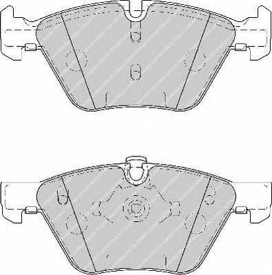 FERODO FDB1773 Комплект тормозных колодок