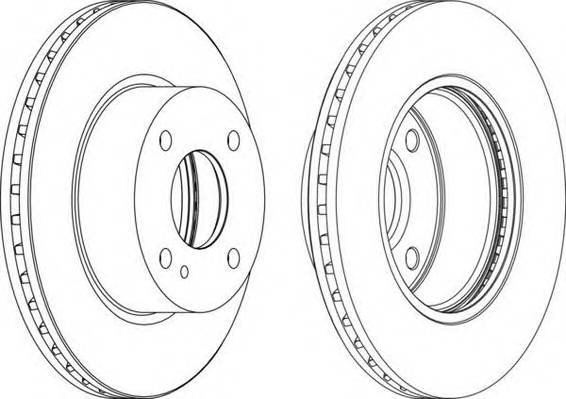 FERODO DDF1740 Диск гальмівний FERODO DDF1740 Диск гальмівний
