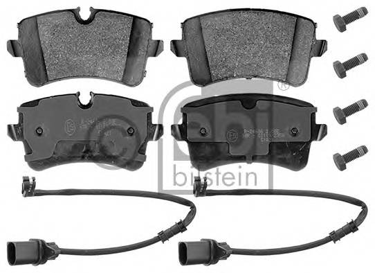 FEBI BILSTEIN 116017 KLOCKI HAMULC. AUDI A8  09- TYL