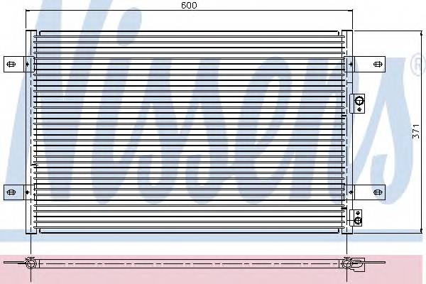 NISSENS 94251 Конденсатор, кондиционер NISSENS 94251 Конденсатор, кондиционер