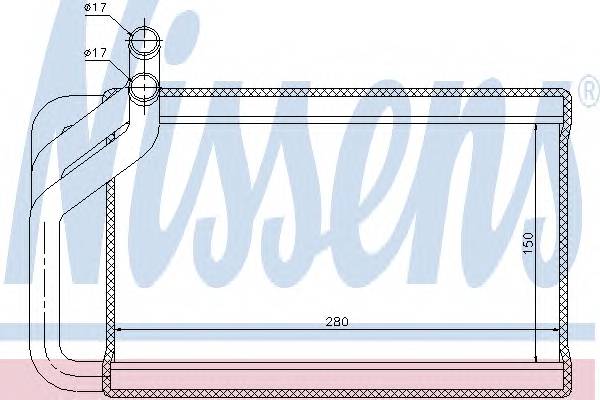 NISSENS 77532 Теплообмінник, опалення са... NISSENS 77532 Теплообмінник, опалення са...