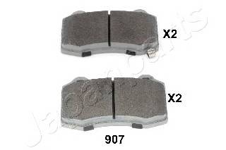 JAPANPARTS PP-907AF Комплект тормозных колодок... JAPANPARTS PP-907AF Комплект тормозных колодок...