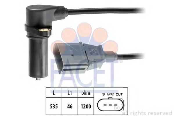 FACET 9.0391 Датчик импульсов; Датчик им... FACET 9.0391 Датчик импульсов; Датчик им...