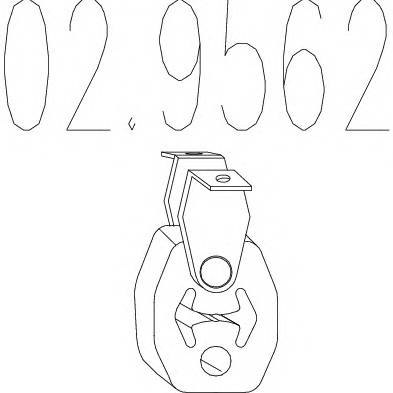 MTS 02.9562 Буфер, глушитель