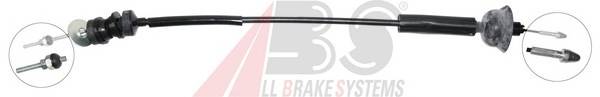 A.B.S. K23220 Трос, управление сцепление