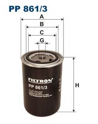 FILTRON PP861/3 Топливный фильтр