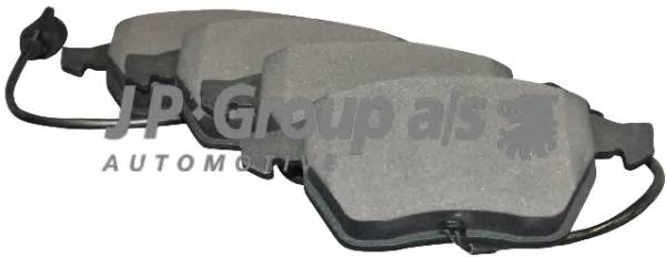 JP GROUP 1163602410 Комплект тормозных колодок