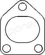 TOPRAN 206 954 Прокладка, компрессор