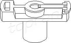 TOPRAN 202 016 Бегунок распределителя заж