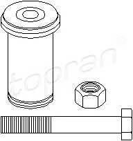 TOPRAN 400 087 Ремкомплект, направляющий 