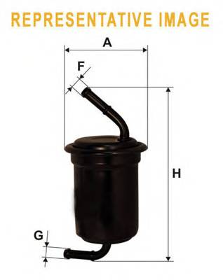 WIX FILTERS WF8080 Топливный фильтр WIX FILTERS WF8080 Топливный фильтр