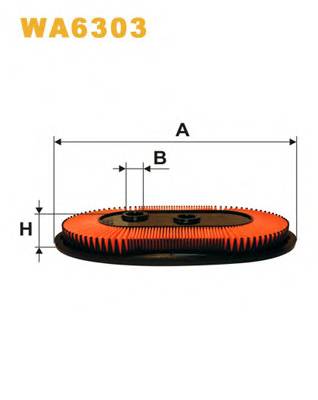 WIX FILTERS WA6303 Воздушный фильтр WIX FILTERS WA6303 Воздушный фильтр