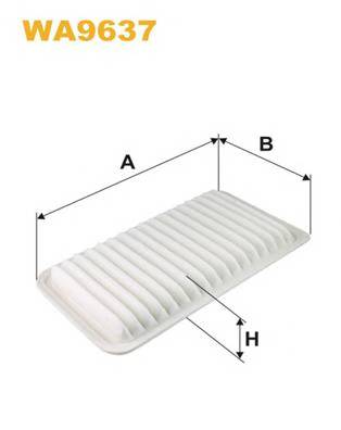 WIX FILTERS WA9637 Воздушный фильтр WIX FILTERS WA9637 Воздушный фильтр